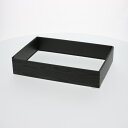 弁当 容器 縁 25枚 ワン折重 90×60(50) 黒焼杉 アクタ