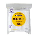 【楽天スーパーセール限定特価】チャック 付き ポリ袋 100枚 (A6用) ユニパック マーク付き MARK-F 生産日本社 セイニチ