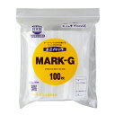 【楽天スーパーセール限定特価】チャック 付き ポリ袋 100枚 (B6用) ユニパック マーク付き MARK-G 生産日本社 セイニチ