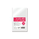 ナイロン ポリ袋 100枚 Vノッチ 食品袋 ナイロンポリ K15-23 シモジマ HEIKO