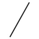 【楽天スーパーセール限定特価】羽柴化成工業 バイオストレートストロー 6×210mm 黒 紙包装 500本