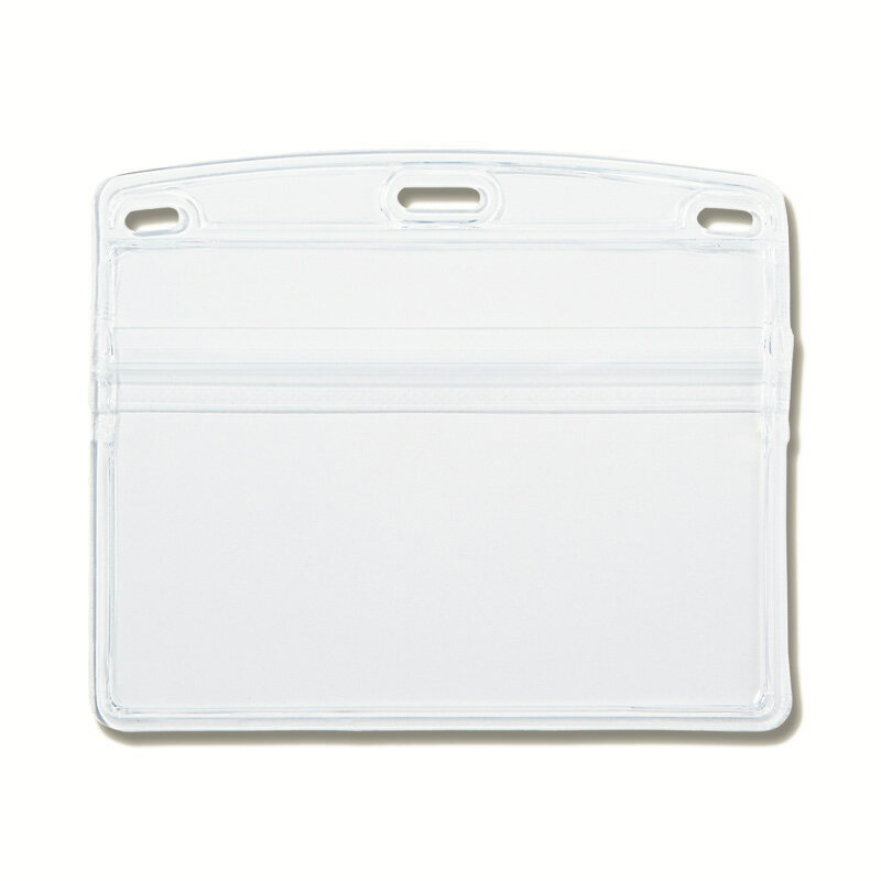 【楽天スーパーセール限定特価】吊り下げ 名札 ケース 10枚 名札用ケース ソフト 横 特大 NX-107 イベント用品 オープン工業