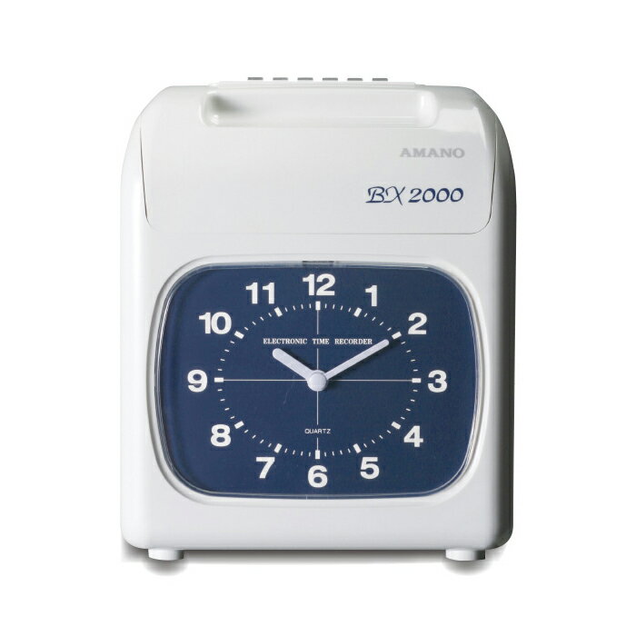 【楽天スーパーセール限定特価】アマノ 時刻記録 タイムレコーダー BX2000J 1台
