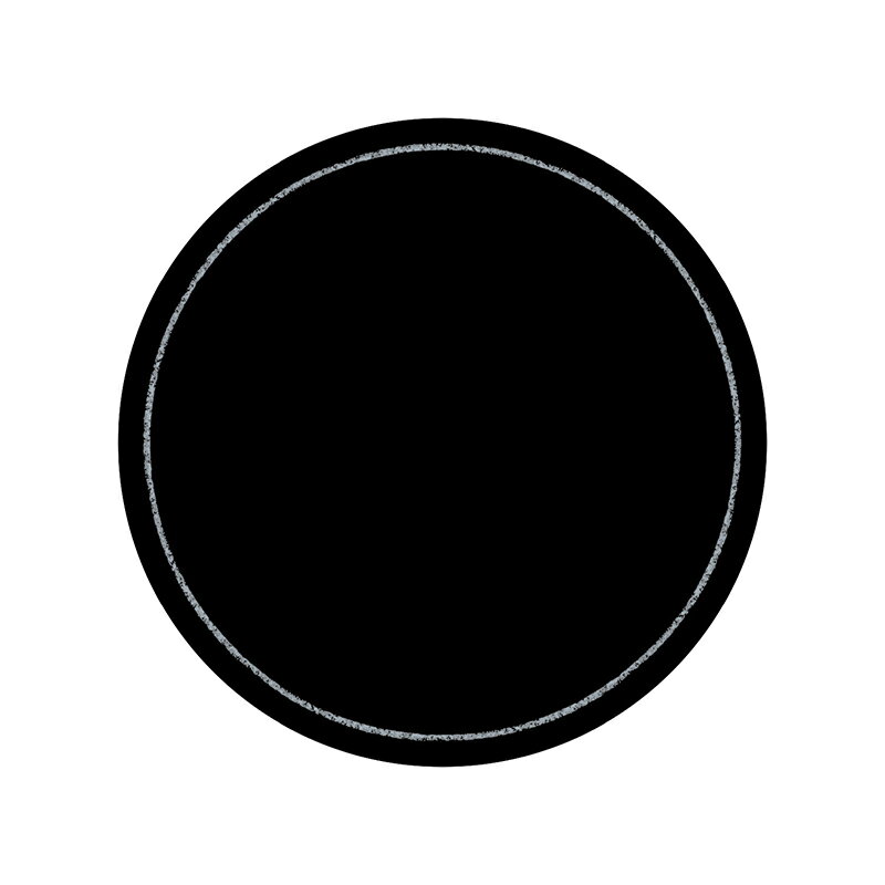 【楽天スーパーセール限定特価】ササガワ 手書きカード 丸型フチ 16-1764 ブラック 10枚