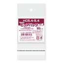【楽天スーパーセール限定特価】SWAN OPP袋 ヘッダークリア 52x52mmのチョコシール 100枚 ピュアパック HC 5.4-5.4 厚0.03mm×幅...