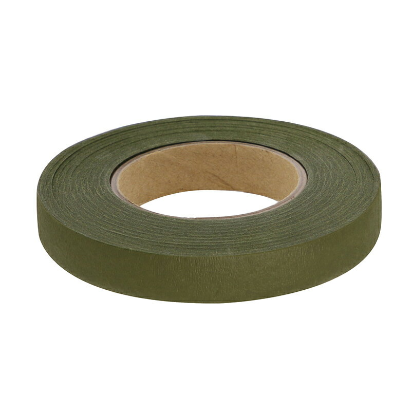 【楽天スーパーセール限定特価】花用 テープ 1巻 フラワーテープ 12.5×27 Nモスグリーン
