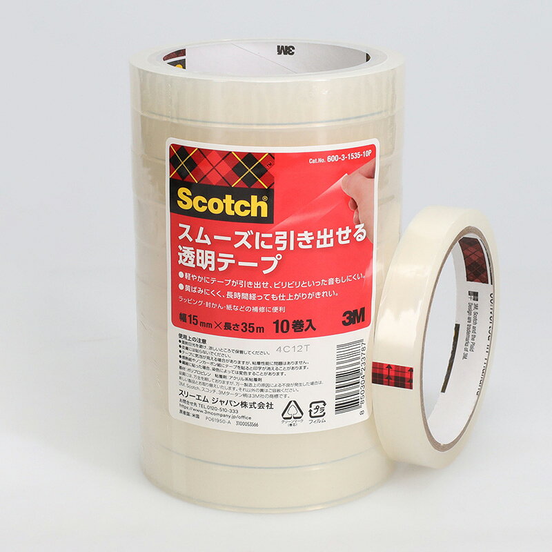 ڳŷѡò3M å Ǵơ 15mm35m ࡼ˰ФƩơ 10å 600-3-1535-10P