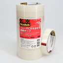 3M スコッチ 粘着テープ 18mm×35m巻 スムーズに引き出せる透明テープ 10巻セット 600-3-1835-10P
