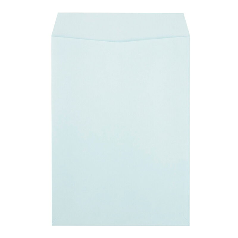 【楽天スーパーセール限定特価】キングコーポレーション 事務封筒 K2S100B カラー封筒 角2 ソフトブルー 100枚 シモジマコード007529802