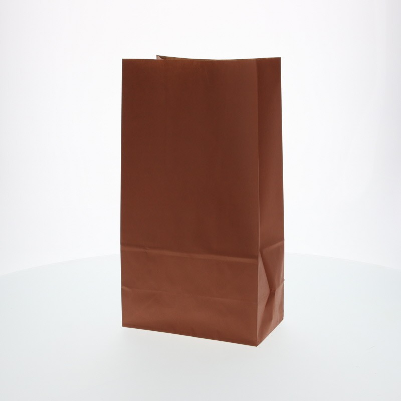 HEIKO 紙袋 角底袋 ファンシーバッグ K6 れんが 幅150×マチ90×高280mm 50枚入 茶色 業務用 ラッピング シモジマコード002698151