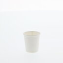 紙コップ ペーパーカップ 1オンス (MAX約40ml) ホワイト 100個入 口径44×高35×底径32mm シモジマ HEIKO