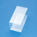 透明 ギフト ボックス 10枚 PVC クリスタルボックス V-12 無地 組み立て式 シモジマ HEIKO