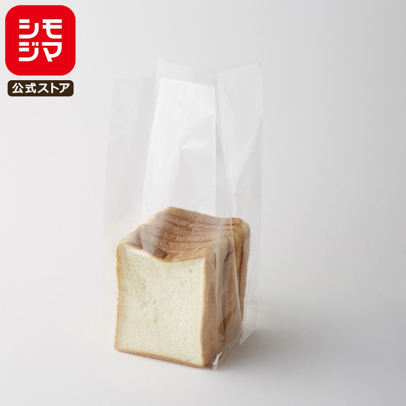 パン袋 食パン袋 PPパン袋 100枚入 食パン 1斤用 L 厚0.025×幅125×マチ125×高360mm シモジマ HEIKO