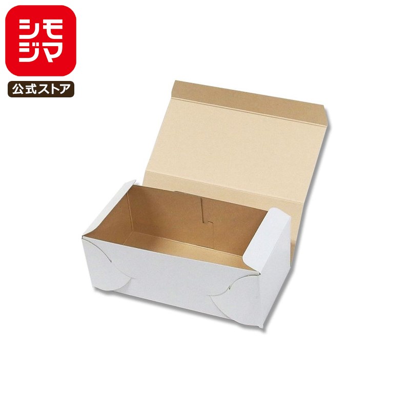 ケーキ箱 和菓子用 ボックス 10枚 白地カートン 2 シモジマ HEIKO