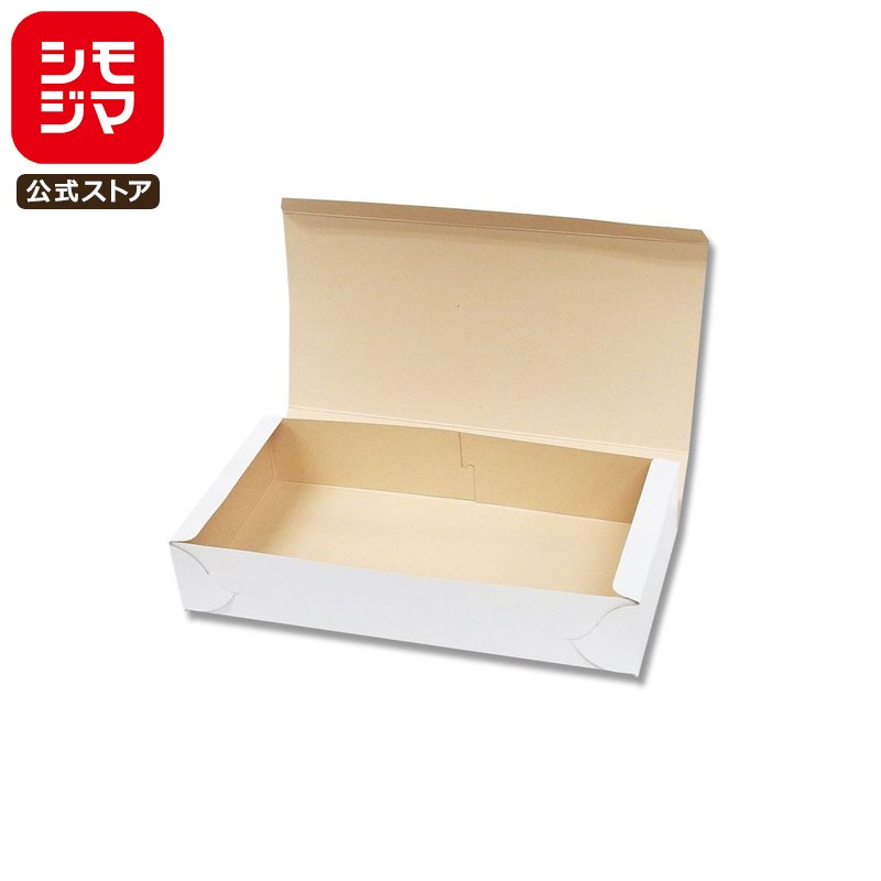 ケーキ箱 和菓子用 ボックス 10枚 白地カートン 8 シモジマ HEIKO