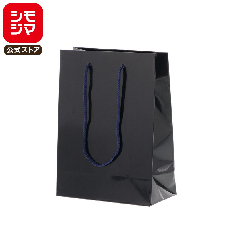 【楽天スーパーセール限定特価】HEIKO 紙袋 手提げ紙袋 ブライトバッグ T-3 紫紺 幅170×マチ85×高230mm 10枚入 業務用 ラッピング シモジ...