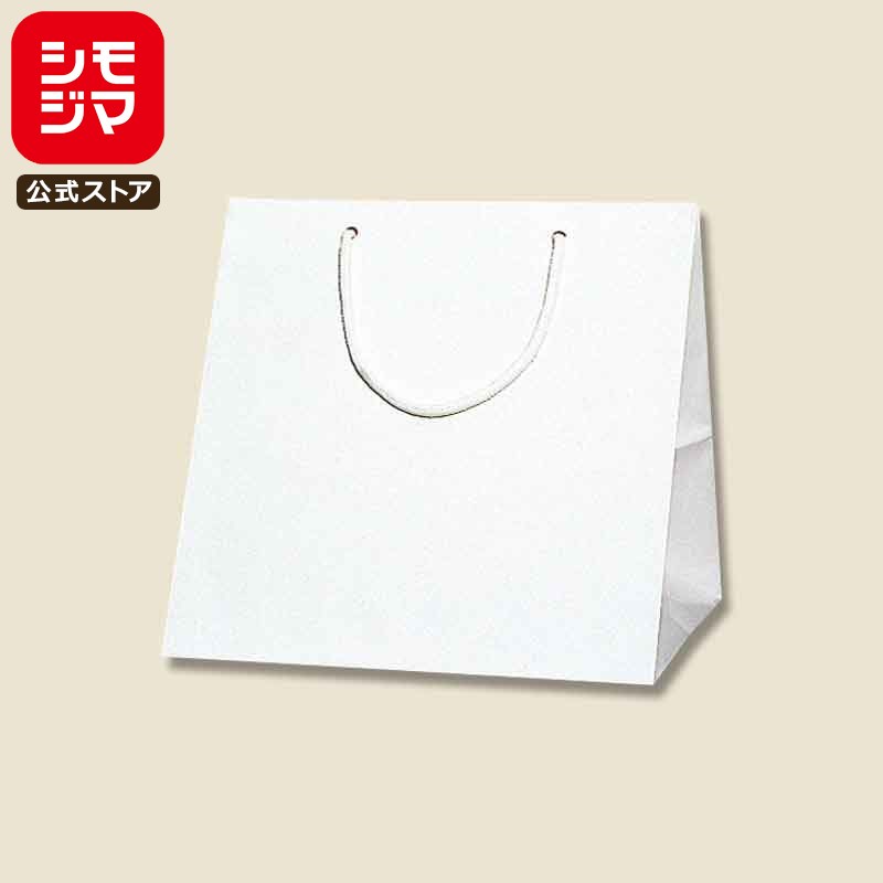 【楽天スーパーセール限定特価】HEIKO 紙袋 手提げ紙袋 ブライトバッグ C1 白 幅280×マチ250×高280mm 1..