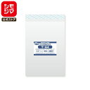 シモジマ HEIKO OPP袋 国産 厚0.03 幅225×高310+テープ部分40mm A4 テープ付き 100枚入り 透明袋 クリスタルパック T A4 業...