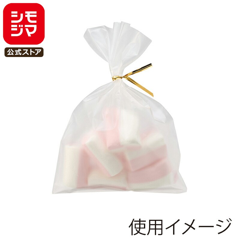 HEIKO お菓子 製菓資材 マット OPP袋 12-18 無地 100枚 シモジマコード006794802 食品用 ヒートシール可