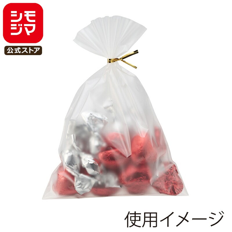 HEIKO お菓子 製菓資材 マット OPP袋 14-20 無地 100枚 シモジマコード006794803 食品用 ヒートシール可