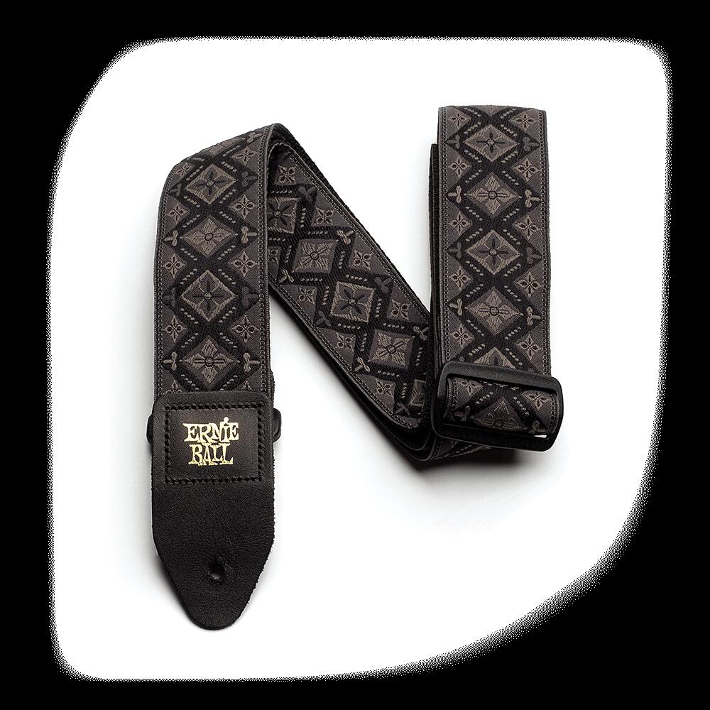 ERNIE BALLJACQUARD STRAPREGAL BLACKP04093
