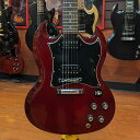 2002年製 Gibson USASG Special WRの中古品が入荷いたしました。印象的なラージピックガードを採用し、洗練されたルックスを持つSGスペシャル。【 状態 】・擦り傷や細かな打跡等の使用感は見受けられますが、比較的綺麗な状態です・ネック:演奏に問題なし・ロッド:余裕あり・フレット:残り7割・重量:3.4kg【 スペック 】ボディ:マホガニーネック:マホガニー(セットネック)フィンガーボード:ローズウッド 22Fピックアップ:490R(フロント)498T(リア)コントロール:2 ボリューム 2 トーン 3 Wayスイッチ※当店の商品は専門スタッフによって調整済みです。※商品の詳細は電話、メールにてお気軽にお問い合わせください。※買取・下取りにも力を入れておりますので是非ご相談ください!TEL:03-3293-7706Mail:shimokura@shimokura-gakki.com