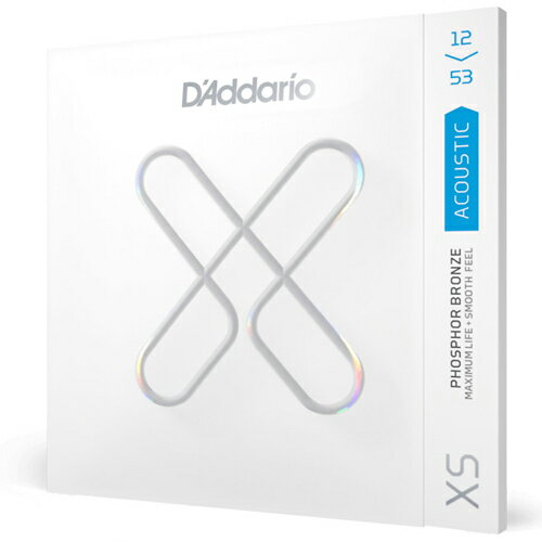 1st .12 2nd .16 3rd .24 4th .32 5th .42 6th .53ダダリオのコーティング弦「XS」シリーズです。 全ての巻弦に極薄のフィルムコーティング、プレーン弦には独自のポリマーコーティングが施されており、安定したチューニングや音質が長続きするモデルに仕上がっています。 同社から出ている「XT」シリーズとは巻弦のコーティングの仕方に大きな違いがあり、「XS」シリーズのほうがより長寿命が期待できるモデルに仕上がっています。 現時点ではフォスファーブロンズのみのラインナップで、80/20ブロンズモデルはありません。 こちらは定番の太さといわれるライトゲージモデルです。