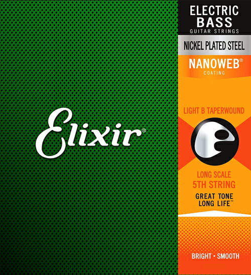 Elixir【5弦ベース用】45130 NANOWEB Li