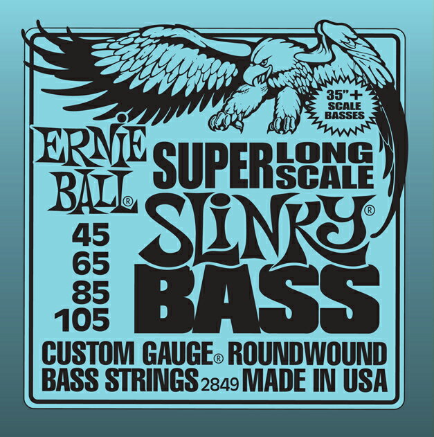 ҳڴŷԾŹ㤨ERNIE BALL #2849 Super Long Scale Slinky BassפβǤʤ2,860ߤˤʤޤ