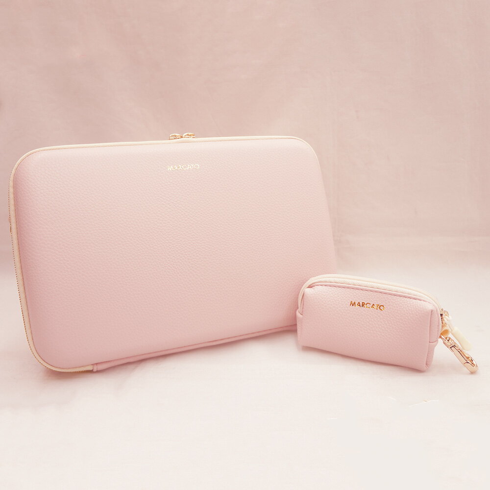 MARCATOクラリネット コンパクトケース・ミニポーチ付シェルピンク