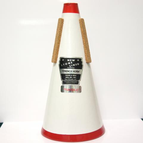 フレンチホルン用ミュートNEW STONE LINE ストレート 「TUNABLE」