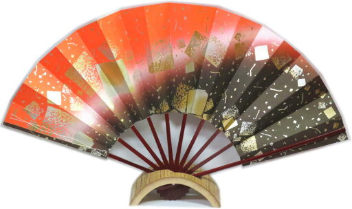・舞扇子≪花2077 金銀箔≫赤 黒◇溜塗竹◇9寸5分 化粧箱なし ゆうパケット発送OK 京扇子 扇子 舞扇 ・舞扇子≪花2077 金銀箔≫赤 黒◇溜塗竹◇9寸5分 化粧箱なし ゆうパケット発送OK 京扇子 扇子 舞扇