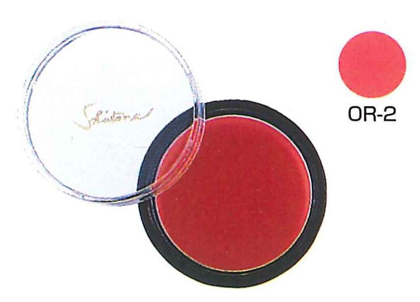 わけあり シャレナカラーリップ OR−2 廃盤【メール便可】クリーミーで鮮やかな発色の口紅ハイビジョン対応商品「三善化粧品」