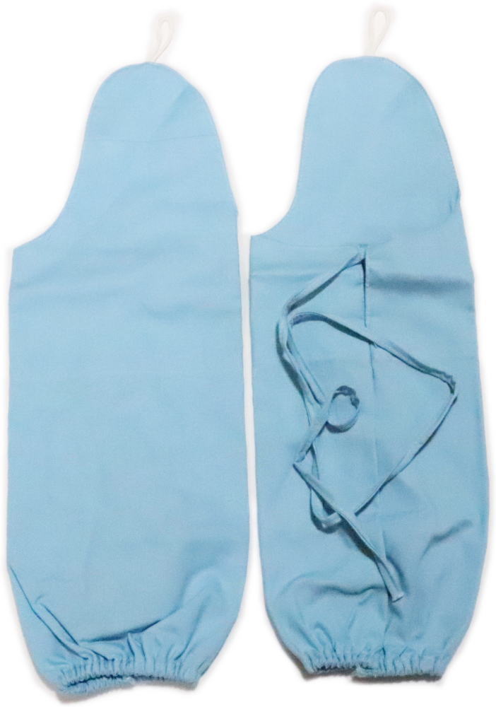 手甲（てっこう）　浅黄（あさぎ）【メール便OK】【踊り用小道具】股旅・旅姿仮装・演劇・コスプレ・ハロウィン・コント・コスチューム　和装　手っ甲