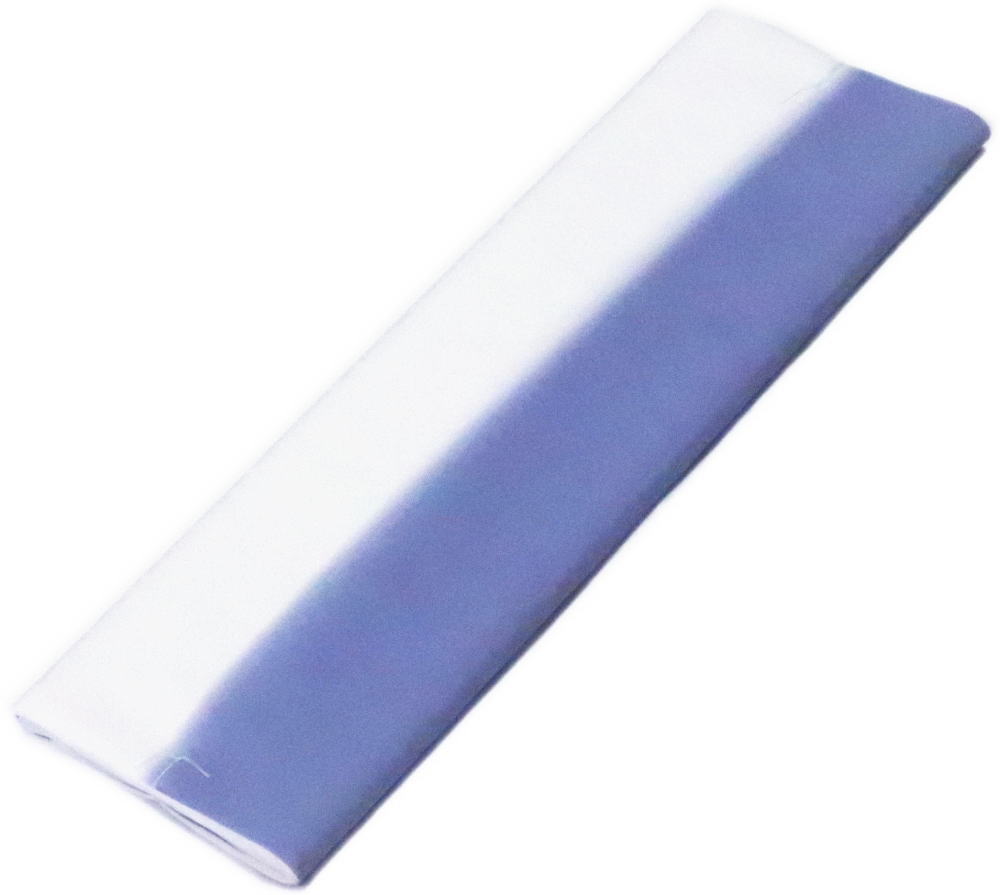 ぼかし八掛　ち印　長尺　藤色　胴抜　ポリエステル　5.7m　静電気防止加工　裾引き用【メール便OK1枚..