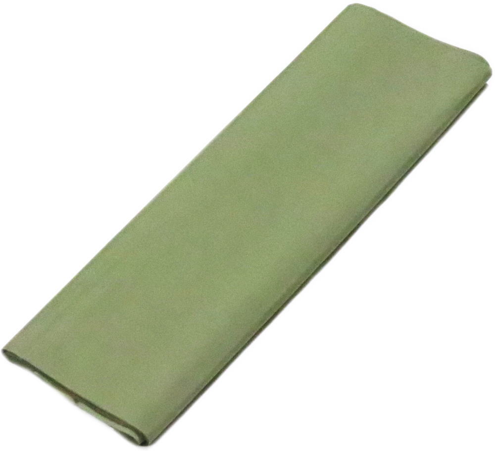 無地八掛　き印　緑　ポリエステル　3.8m　静電気防止加工【メール便OK1枚まで】国産　裏地　踊り用　..