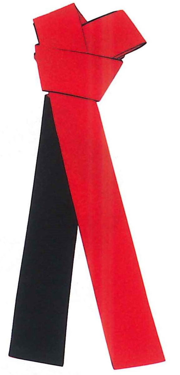 【メール便OK】鉢巻 赤黒 ちまき 鉢巻 ハチマキ