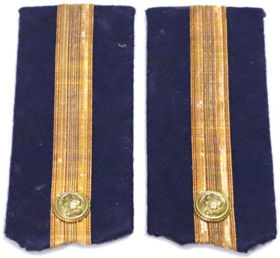 旧日本軍　海軍　肩章　尉官　兵曹長　階級章【ゆうパケット発送OK】コスプレ　撮影　時代劇