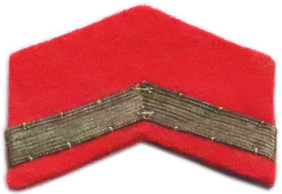 わけあり3　旧日本軍　下士官勤務章　階級章【メール便発送OK】コスプレ　撮影　時代劇