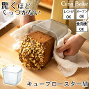 レビュー特典付き グラタン皿 皿 0.5斤パン キューブロースター M ガラス セラベイク Cera Bake おしゃれ オーブン 耐熱容器 耐熱皿 耐熱ガラス 焦げ付かない 電子レンジ 食洗機対応 お菓子作り パン作り 焼き菓子