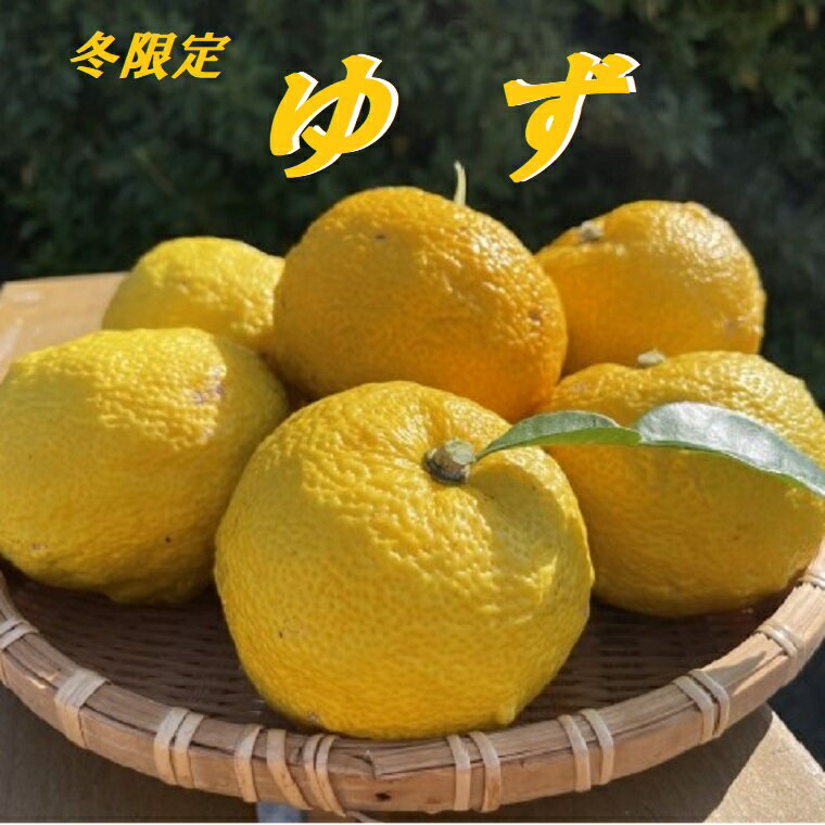 ★年末年始期間限定 とても香り豊かな食品【ゆず】秀品大5個・B級訳ありタップリ1KG おせち用食材 日本料理 香りづけ 鍋食材 柚子胡椒 柚子 ポン酢 柑橘 冬...