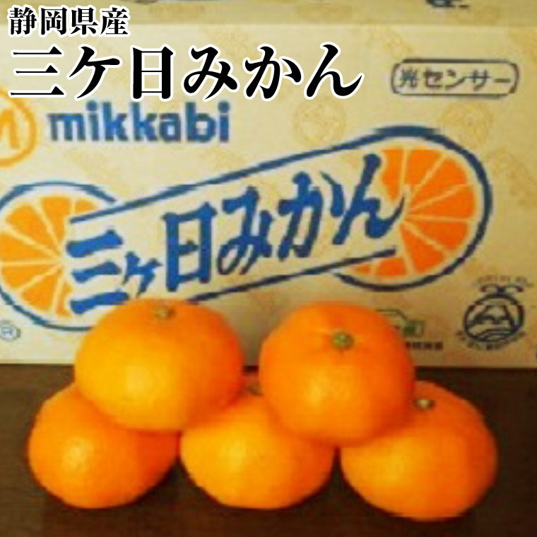 静岡県三ケ日みかん約3K箱サイズ指定なし【お歳暮・お正月・贈答用に】⇒送料無料