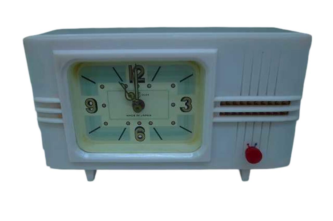 【送料・代引き手数料無料】昭和時代のアンティーク店頭在庫デッドストックTOYO CLOX ボックス付き OH(分解掃除済み)オルゴール付No.7039 【送料・...