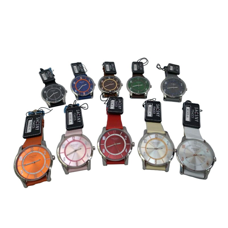 SACSNY Y 039 SACCS（サクスニー イザック） 腕時計 SYA-15095 ユニセックス 10色均等アソート【送料 代引き手数料無料】