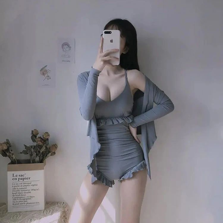 水着 ビキニ フリルビキニ 2点セット スカート 体型カバー ビーチ リゾート ママ 水着 女の子 小胸 クール ビ shin821-10101578 匠shin サンプル画像3