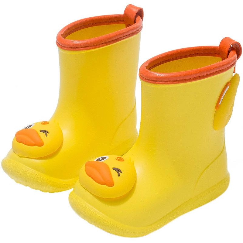 キッズ 子供用 男の子 女の子 レインブーツ 雨靴 子ども 雨具 滑り止め 子供用レインシューズ 長靴 柔軟 履きや(4.0)