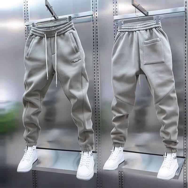 樂天商城 - メンズ 休?パンツ スウェットパンツ テーパードパンツ ストレッチ ?色 杢調 ブラック系 グレーグリーン系