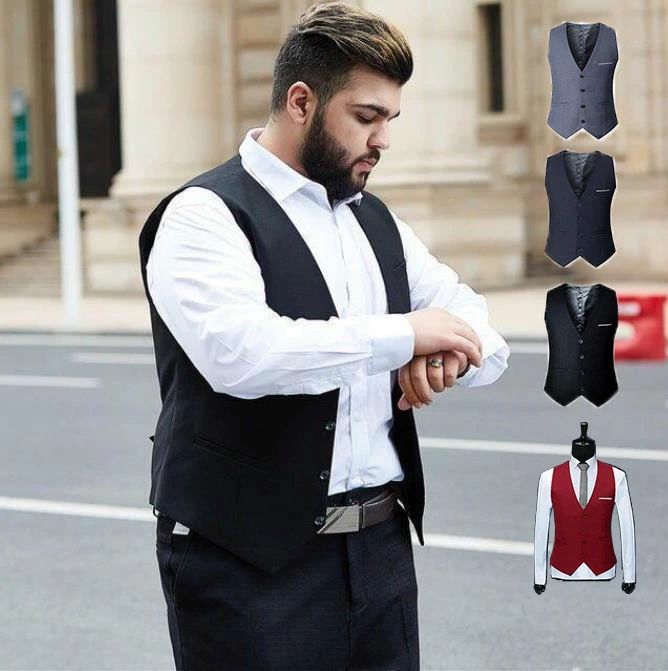 Rakuten - ジレベスト メンズ 大きいサイズ S-7XL フォーマル カジュアル洋服 スーツベスト 秋冬 春 男性 袖なし トップス ビジネ