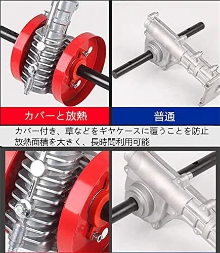 耕うん機用 草刈機?刈払機用 アタッチメント 交換パーツ 切り替え部品 ギヤオイル...