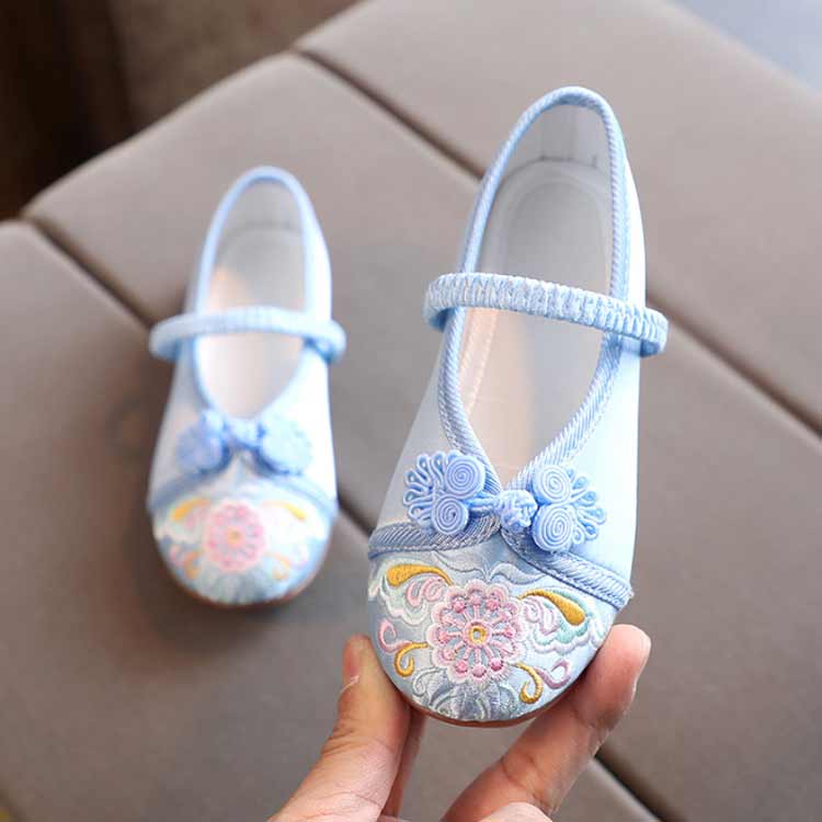 草履 靴 花柄 刺繍 七五三 靴 草履 キッズ 歩きやすい 痛くない 赤 ピンク 子供靴 歩きやすい ぺたんこ フラットシューズ 和柄の